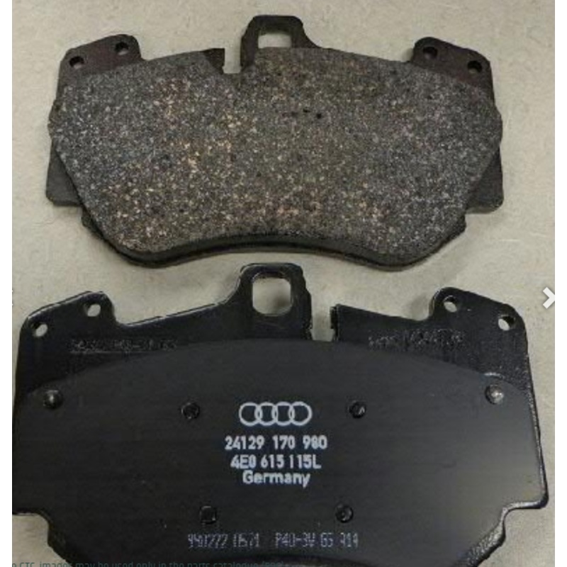 Audi R8 RS4 RS5 Ceramic Front Brake Pads
