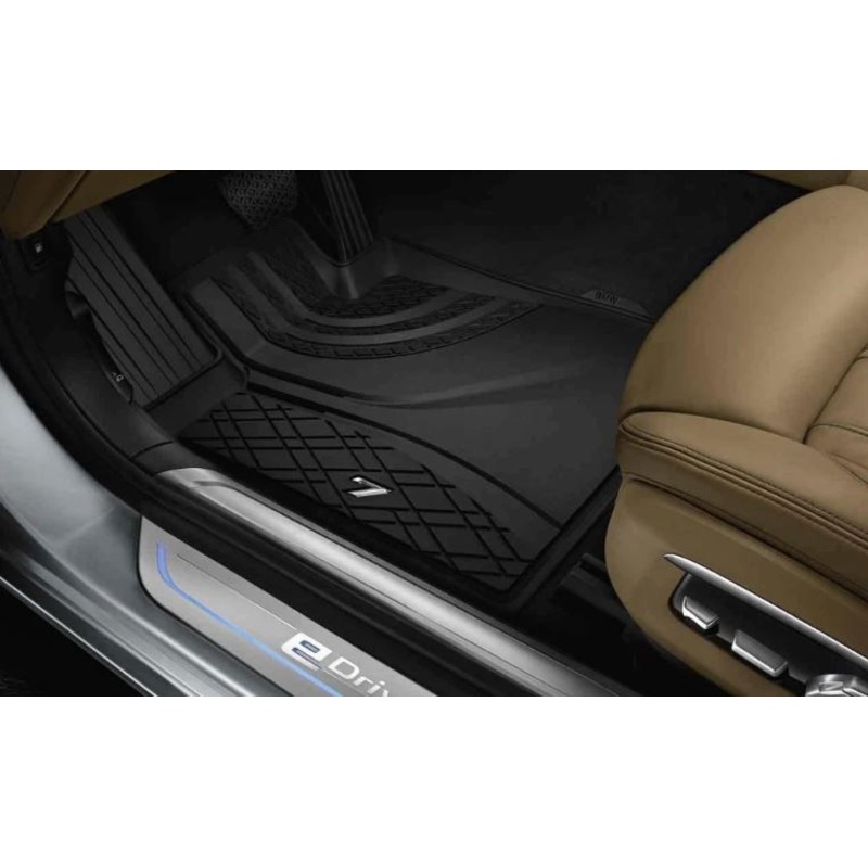 BMW 7 Series All Weather Floor Mats Rear G70
