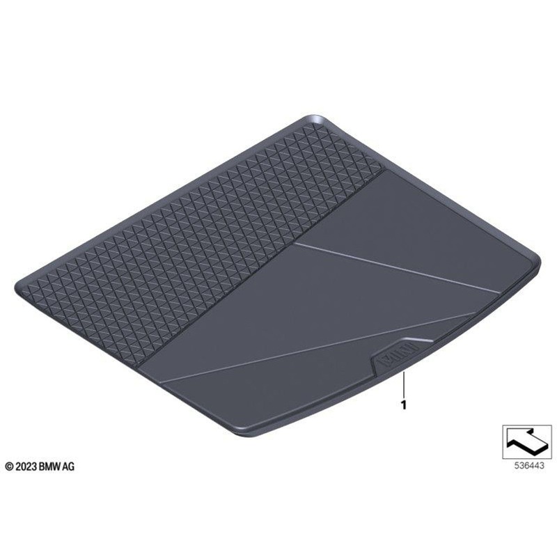 MINI Countryman Rear All-Weather Luggage Mat