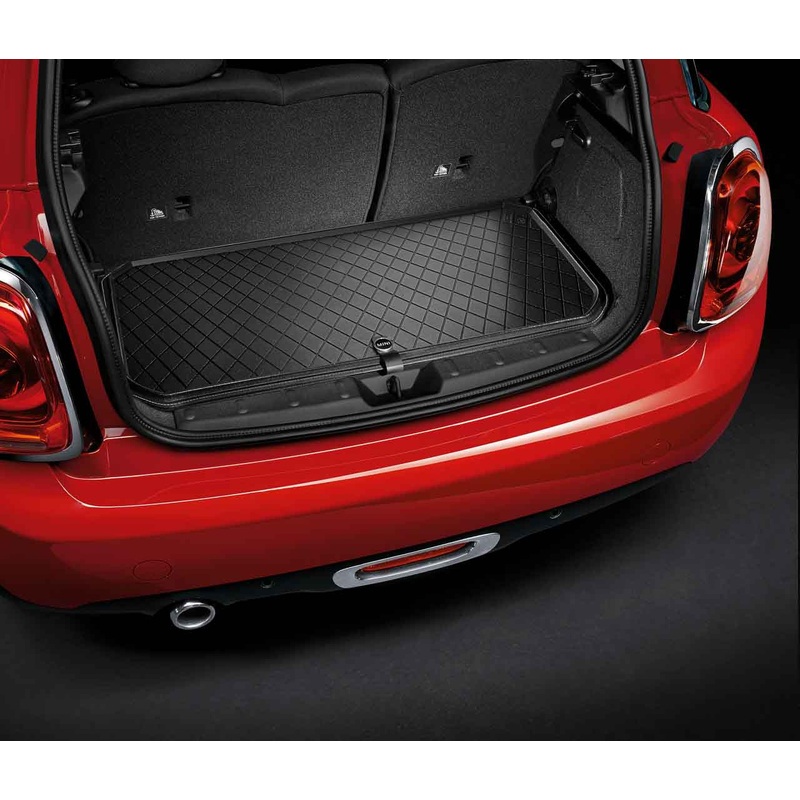 MINI  Genuine Boot Mat Fitted Luggage Compartment Mat Essential Black 3 door hatch F56