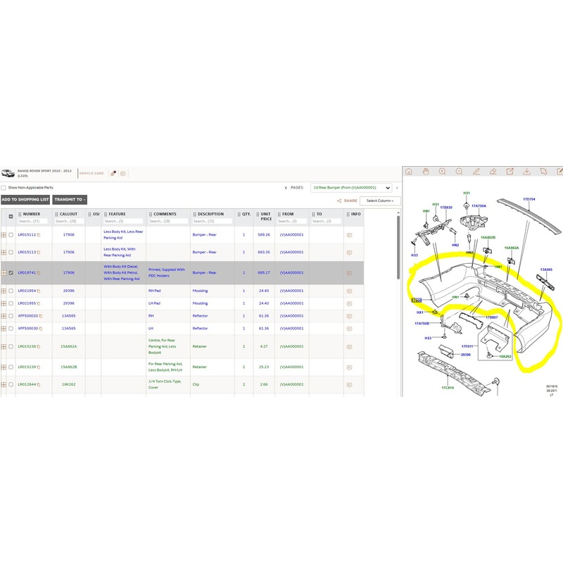 Range Rover Sport 2010-2013 Rear Bumper – Bodykit Type