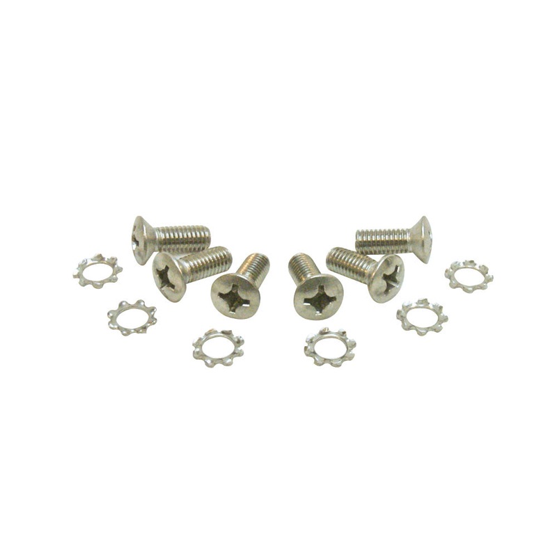 A12 – Bolt Kit – Mirror Arm Screws – 12PCS – FJ40 – FJ45 – BJ – 1977-1984