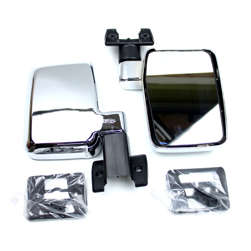 Mirror Set – Chrome – FJ60, FJ62 1980-1992