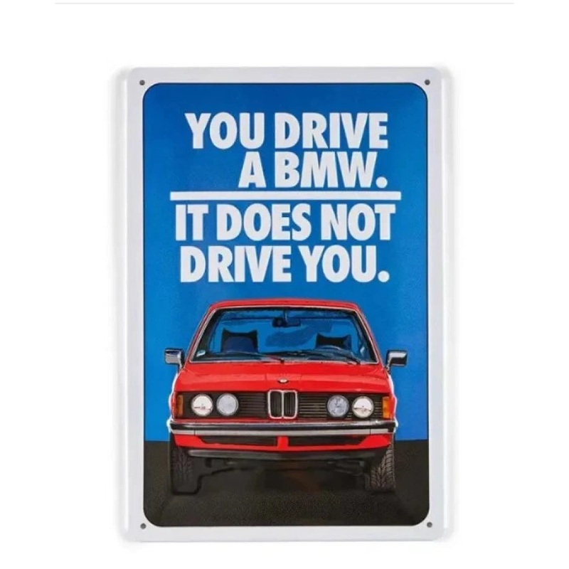 New BMW 50 Year Anniversary Of The 3 Series Metal Sign E21 323
