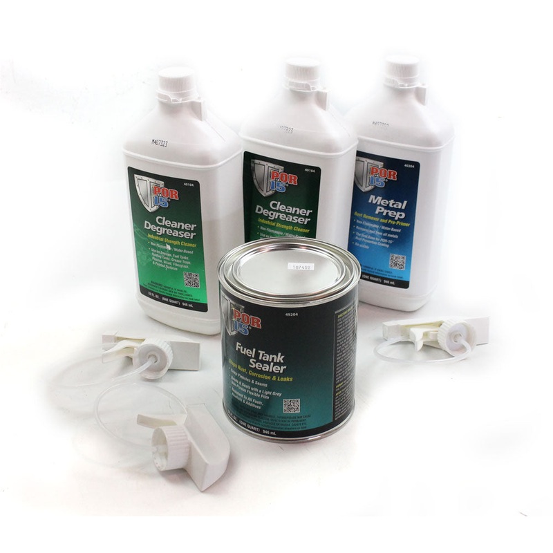 POR-15 Fuel Tank Repair Kit FJ40, FJ45, FJ55, FJ60, FJ62, FJ80, FJ Cruiser, BJ 1958-2009