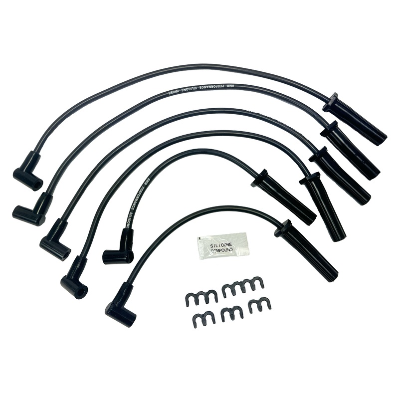 HEI Performance Spark Plug Wires – F and 2F 6 Cylinder – FJ40, FJ45, FJ55, FJ60 1958-1987