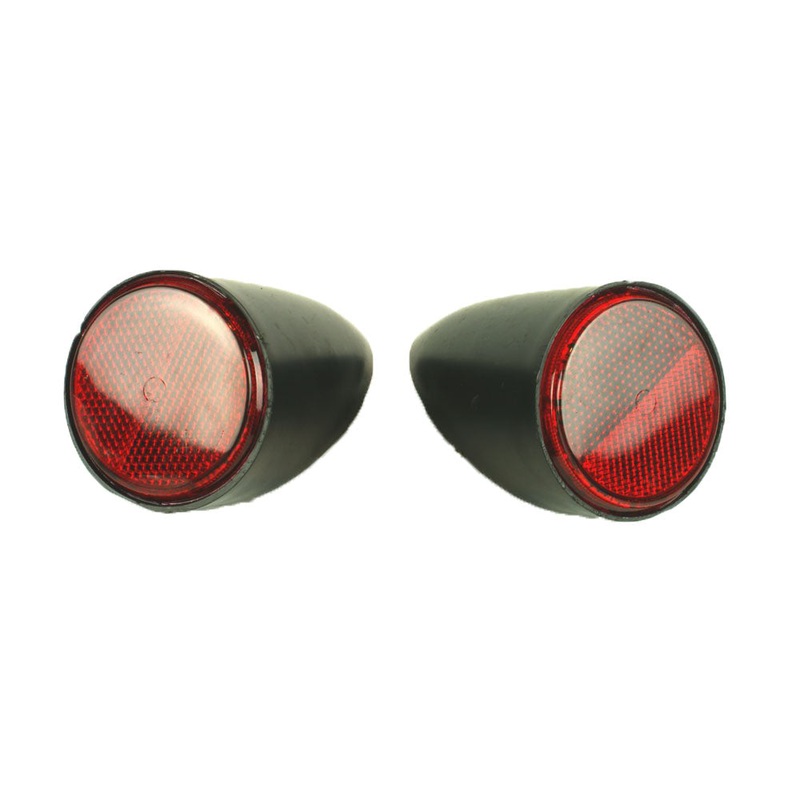 Rear Corner Reflectors Black Ring
