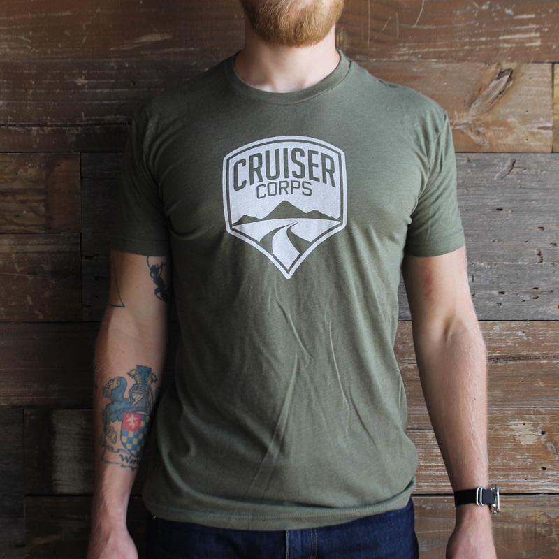 Cruiser Corps T-Shirt – Military Green – FJ40, FJ45, FJ55, FJ60, FJ62, FJ80, FJ Cruiser, BJ 1958-2009