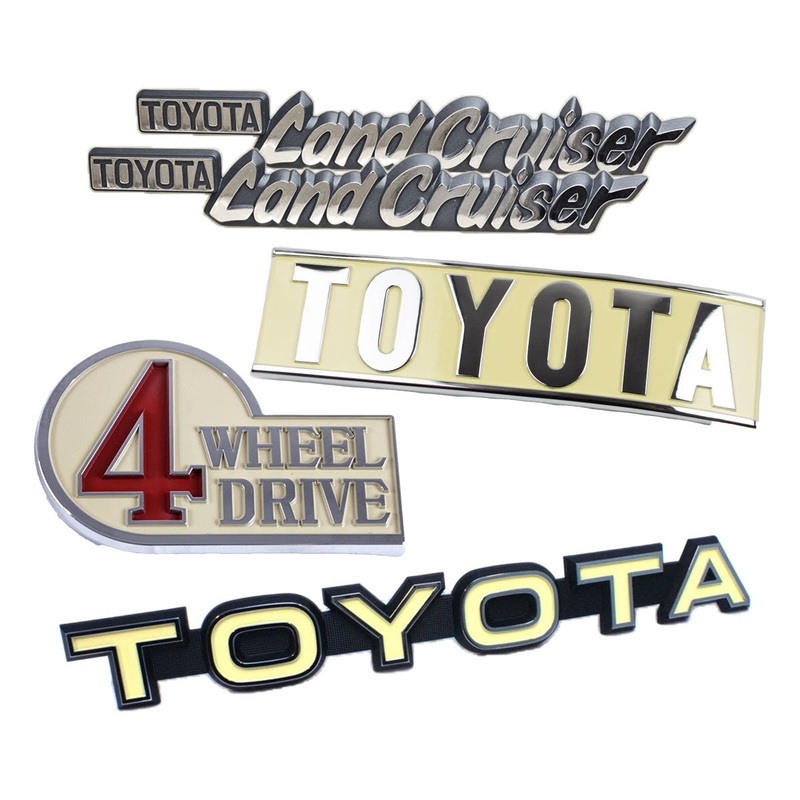 Emblem Kit FJ40, BJ 1979-1984