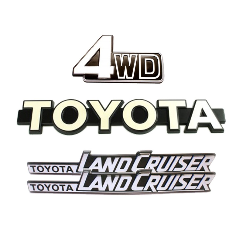 Emblem Kit FJ60, BJ 1980-1987