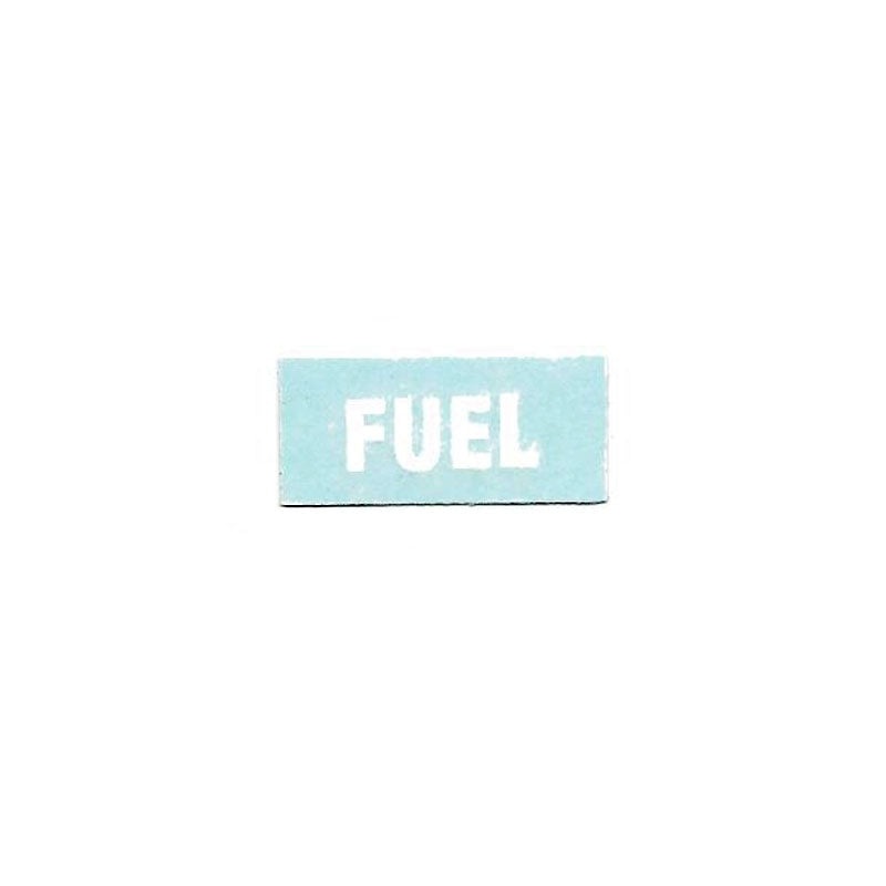 Fuel – Decal – Gauge Cluster – FJ40 – FJ45 – 1963-1978