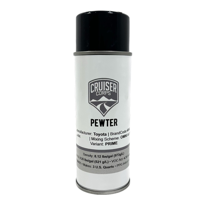 Paint – Pewter Aerosol – FJ40, FJ45, FJ55, BJ 1958-1984