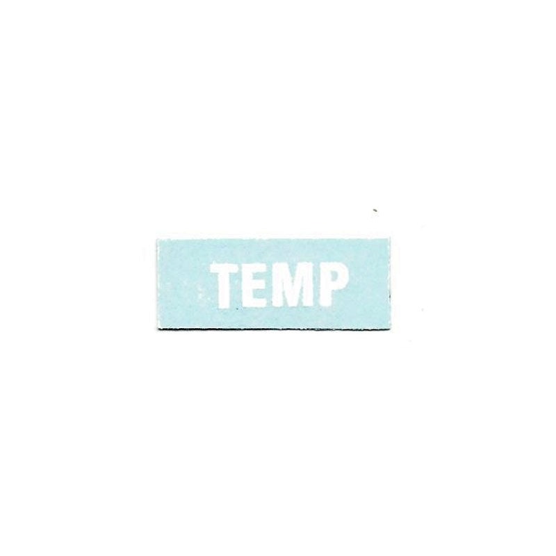 Temperature Gauge Decal