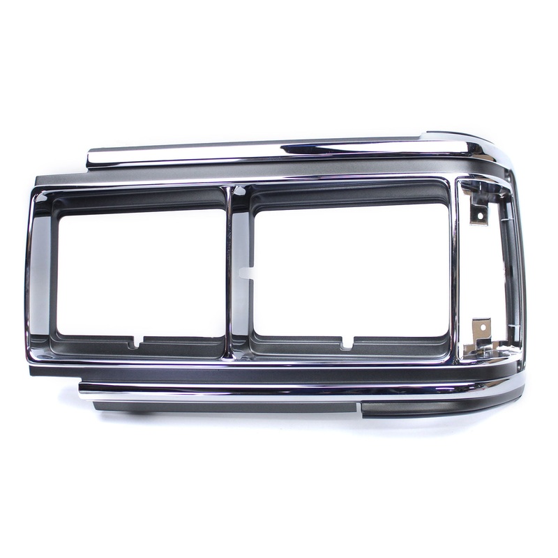 Headlight Bezel – Driver / Left Side – OEM – FJ62 1987-1990