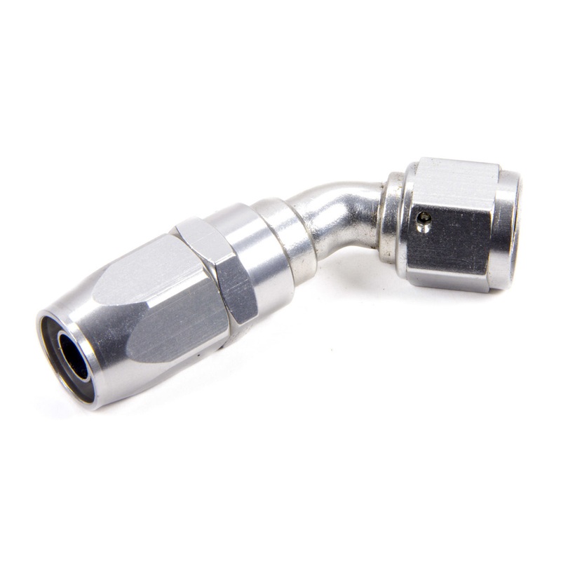 Fragola #12 45-Degree Power Flow Hose End – Clear 104512-CL