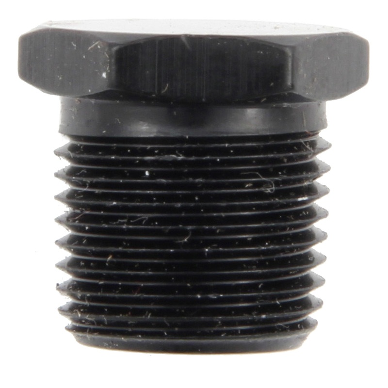 Fragola 3/8 MPT Hex Pipe Plug Black 493303-BL