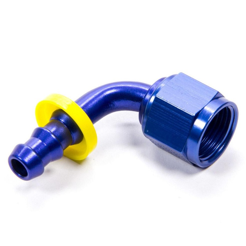 Fragola Hose Conversion Fitting #8 90deg to #6 Hose 209108