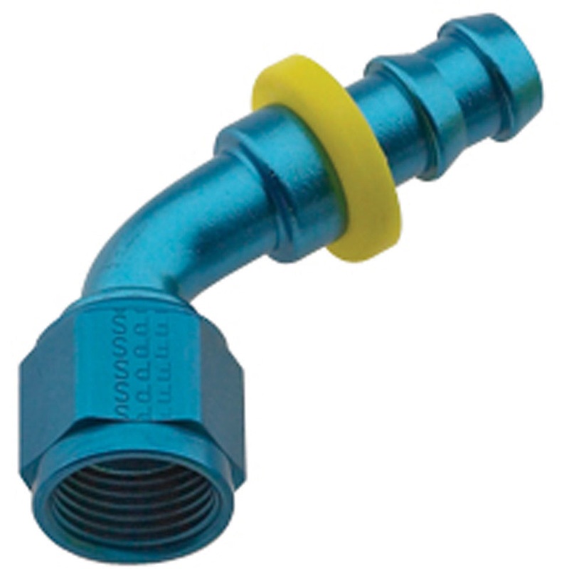Fragola Hose Fitting #8 60-Degree Push Lock 206008