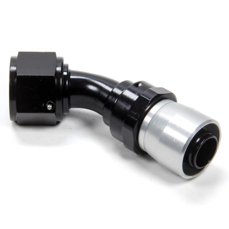 Fragola #12 45-Degree Hose Fitting – Crimp Style 3104512