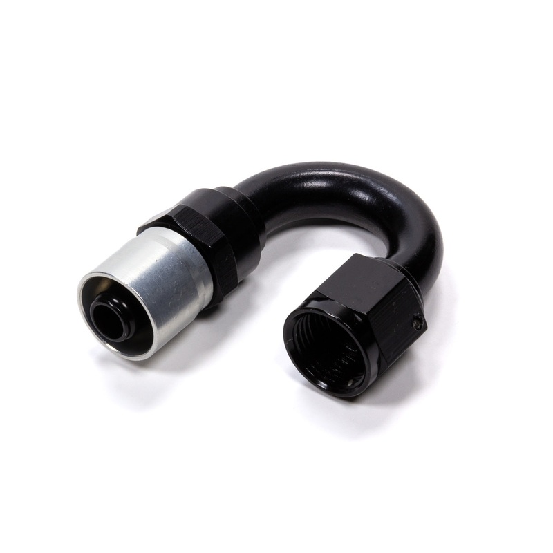 Fragola #8 180-Degree Crimp Hose Fitting 3118008