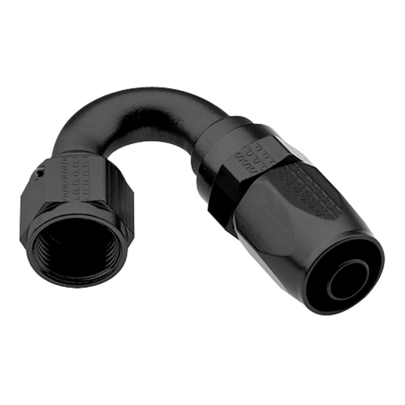 Fragola Series 2000 Pro-Flow Hose End #12 150-Degree Black 231512-BL