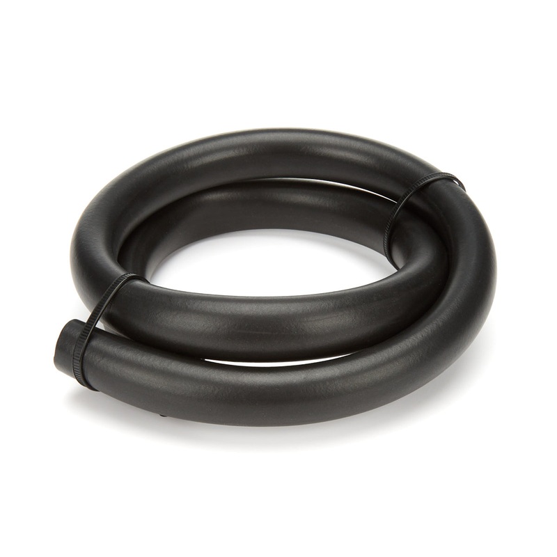 Fragola #10 Push-Lite Hi-Temp Hose 3′ Black 833010