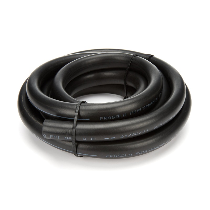 Fragola #12 Push-Lite Hose 15′ Hi-Temp Black 831512
