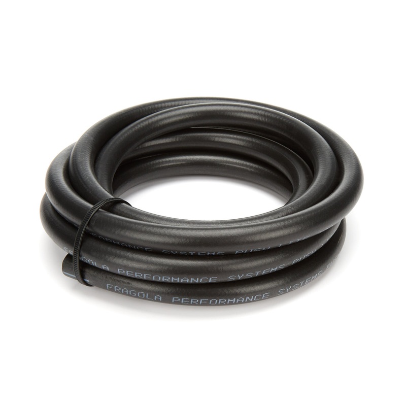 Fragola #4 Push-Lite Hose 10′ Hi-Temp Black 831004