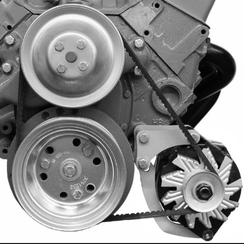 Alan Grove Components Alternator Bracket SBC Short Pump Low Mount