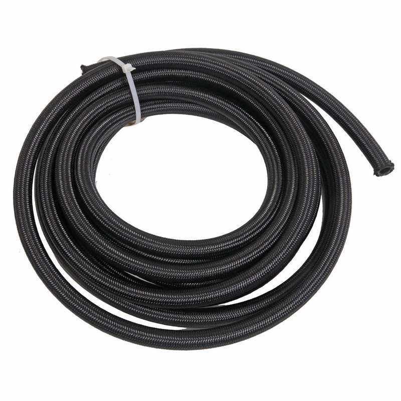 Fragola #4 Black Nylon Race Hose 15′ 841504