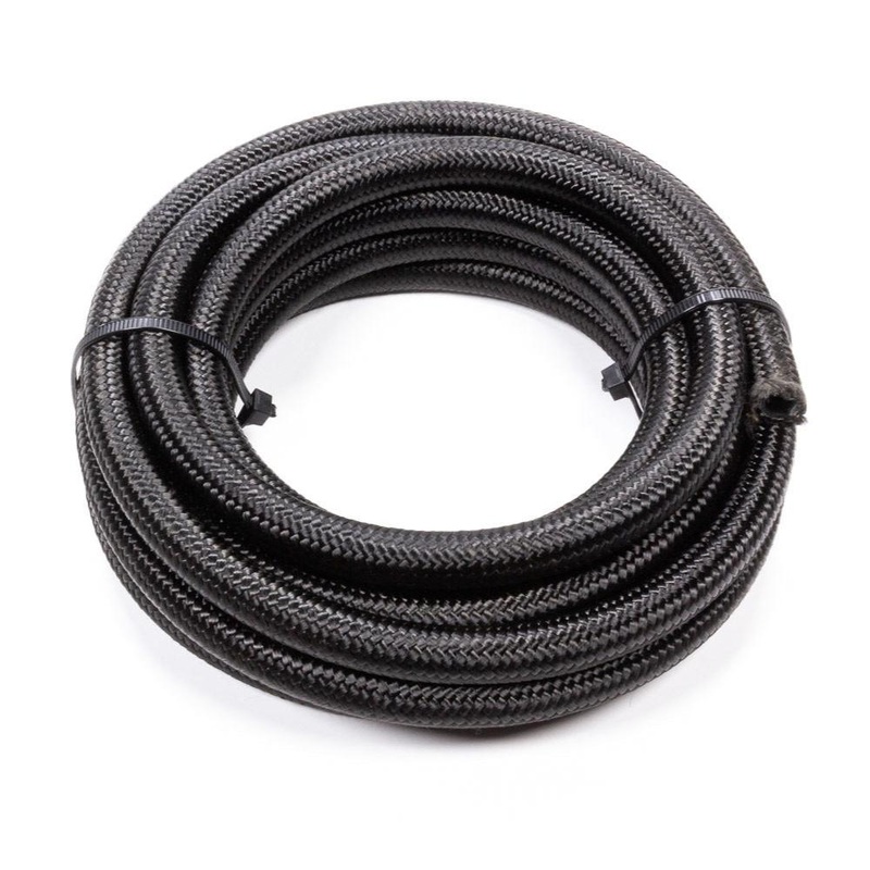 Fragola #6 Black Nylon Race Hose 15′ 841506