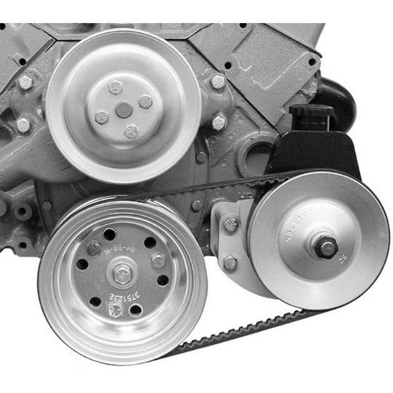 Alan Grove Components Power Steering Pump Mount SBC Short Pump
