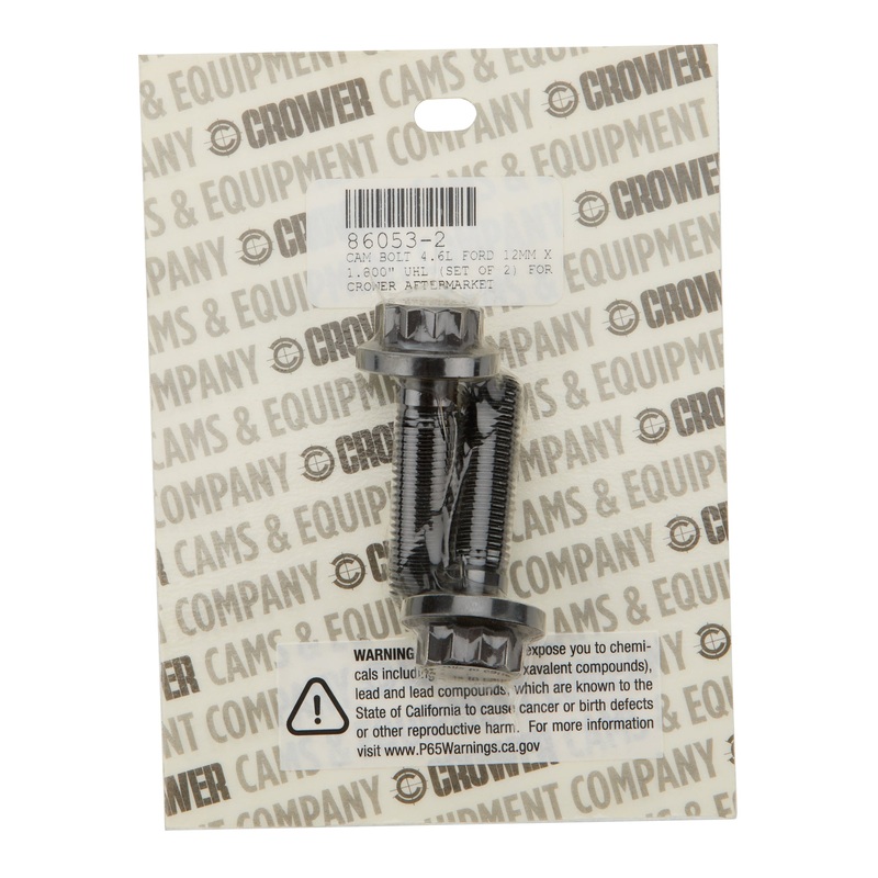 Crower Cam Bolt Kit (2pk) Ford 4.6L 1.800 UHL