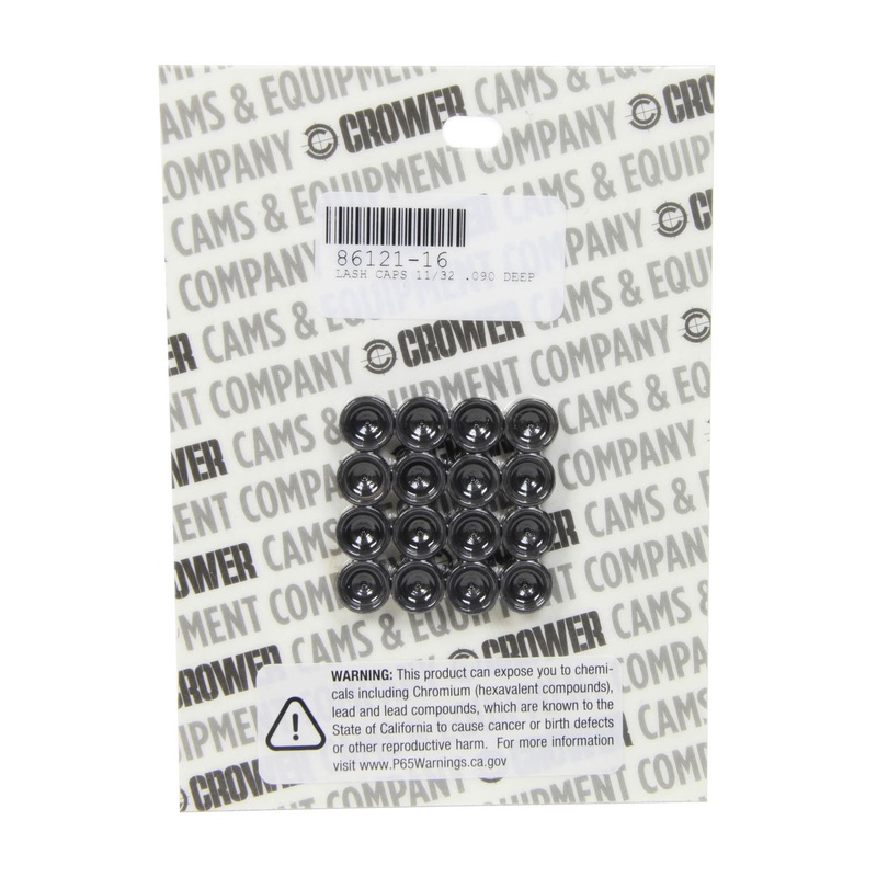 Crower Lash Caps – 11/32 .090 Deep