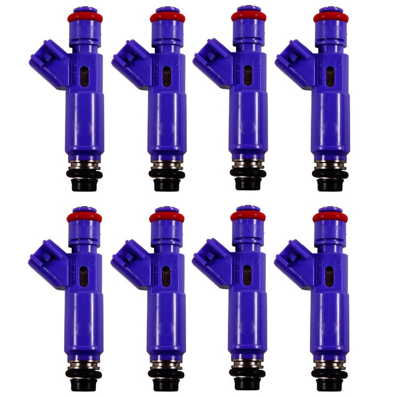 Ford Performance Hi-Flow EFI Fuel Injector Kit 24lbs/hr (8pk)