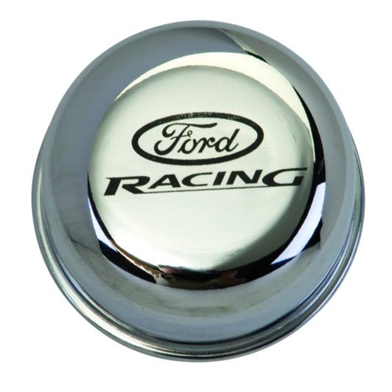 Ford Performance Breather Cap w/Ford Racing Logo Chrome