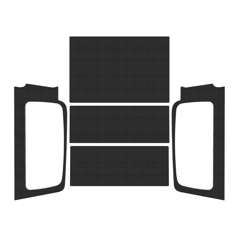 Design Engineering 2004-06 Jeep Wrangler LJ Headliner Kit Black