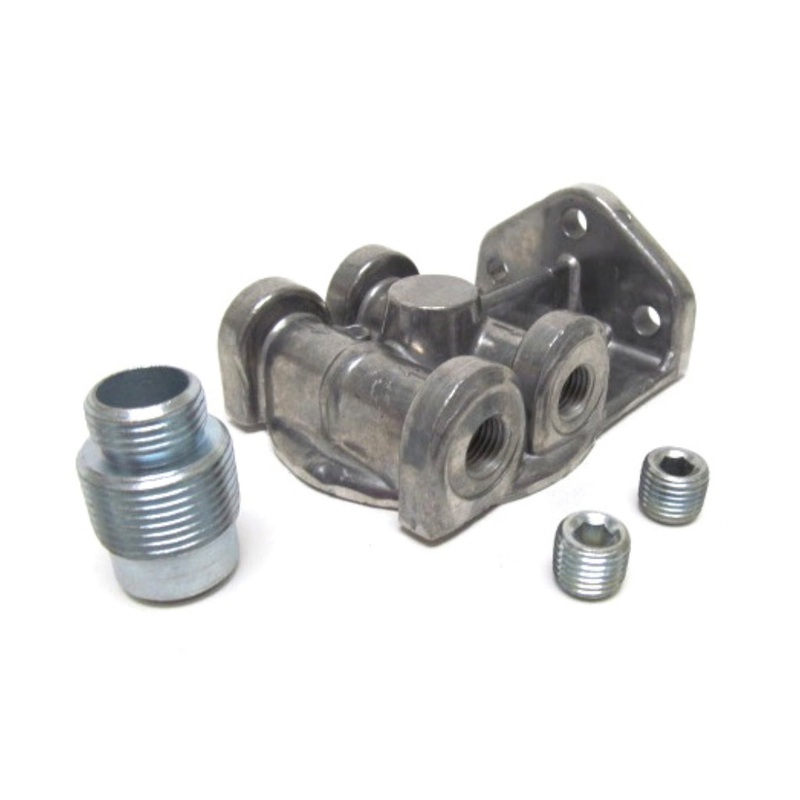 Perma-Cool Oil Filter Mount 1-14 Ports: 1/4 NPT  L/R