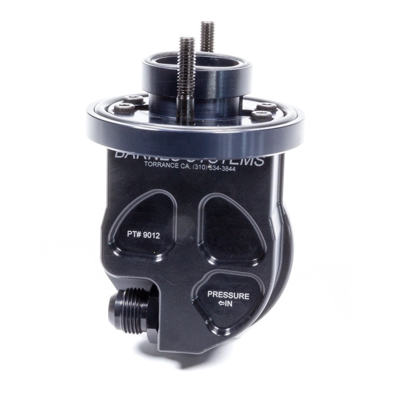 Barnes Oil Filter Adapter SBC 90 Degree w/#10 Inlet