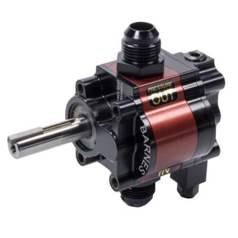 Barnes Pump One Stage Belt Drive Dual Brackets 1.37