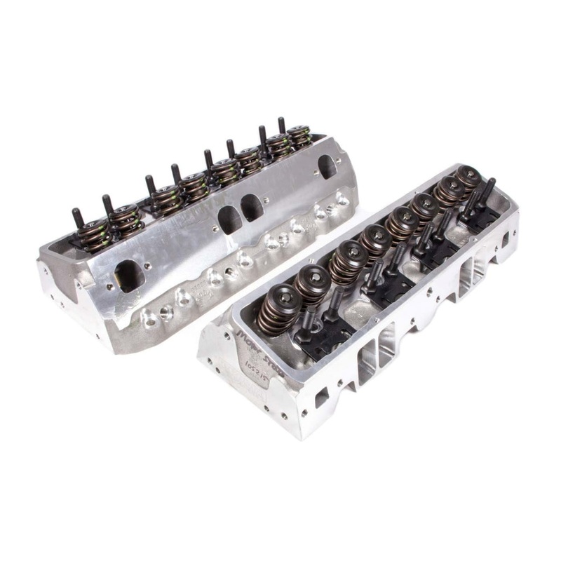 Brodix SBC 225cc D/S Heads 68cc 2.08/1.60 Assembled