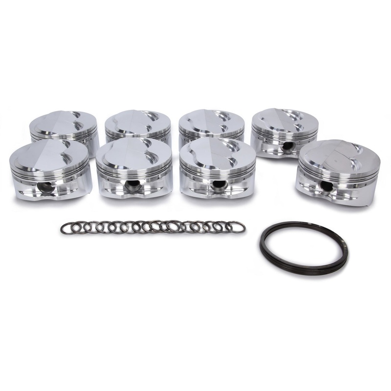 JE Pistons SBC 400 Domed Piston Set 18 Degree