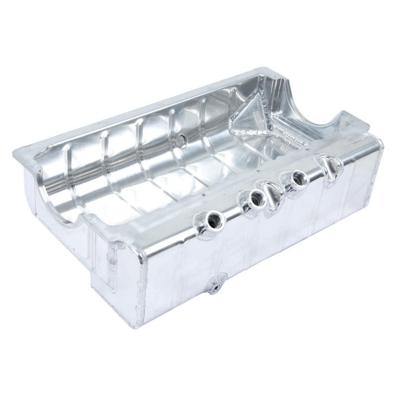 Champ Pans SBC Dry Sump Oil Pan w/Dart Block #12 PRO180R3