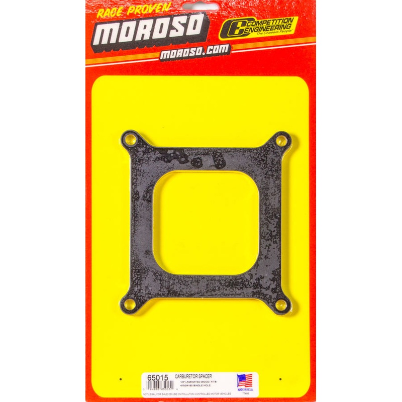 Moroso 1/2 Wood Carb Spacer