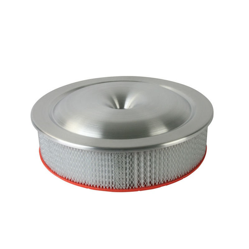 Moroso 16 Aluminum Air Cleaner Low Profile 7-5/16 Neck