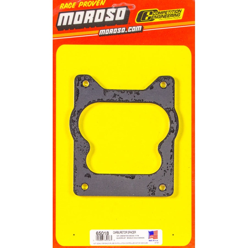 Moroso Carburetor Spacer- 1/2 Thick – Q-Jet