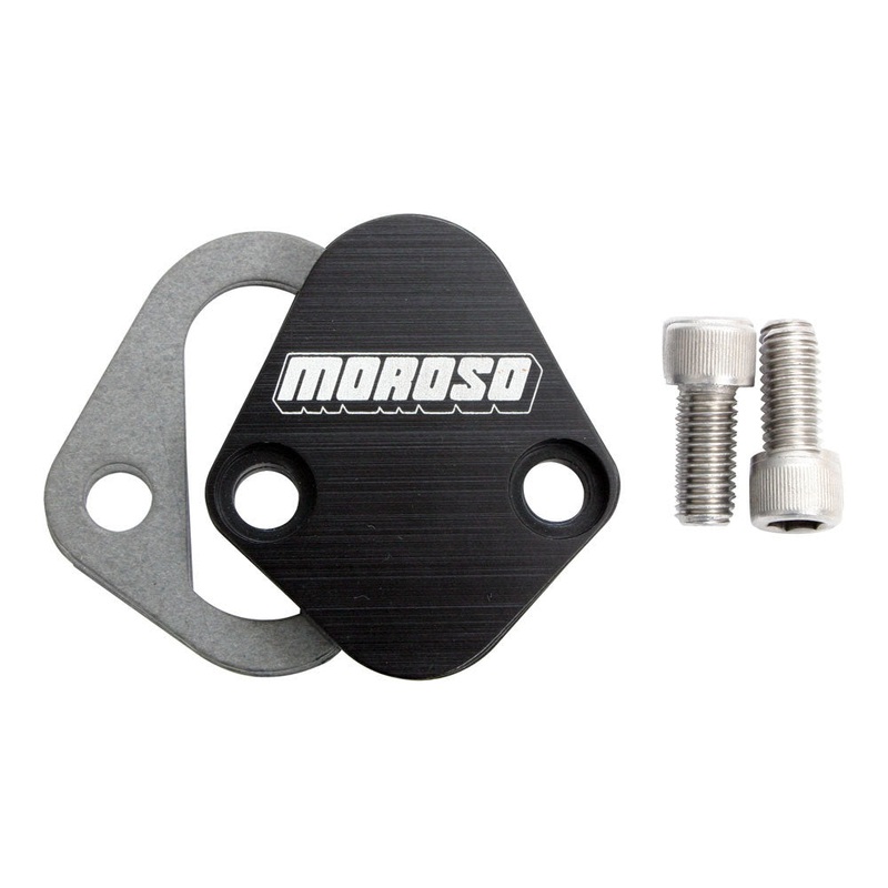 Moroso Fuel Pump Plate – Billet BBC- Ford & Mopar