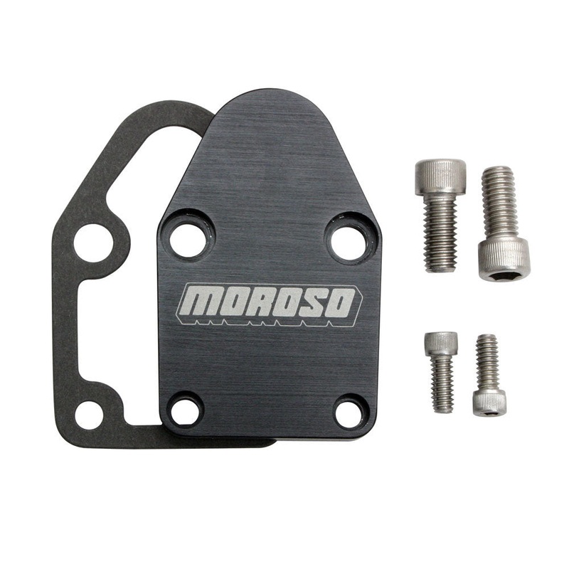 Moroso Fuel Pump Plate – Billet SBC