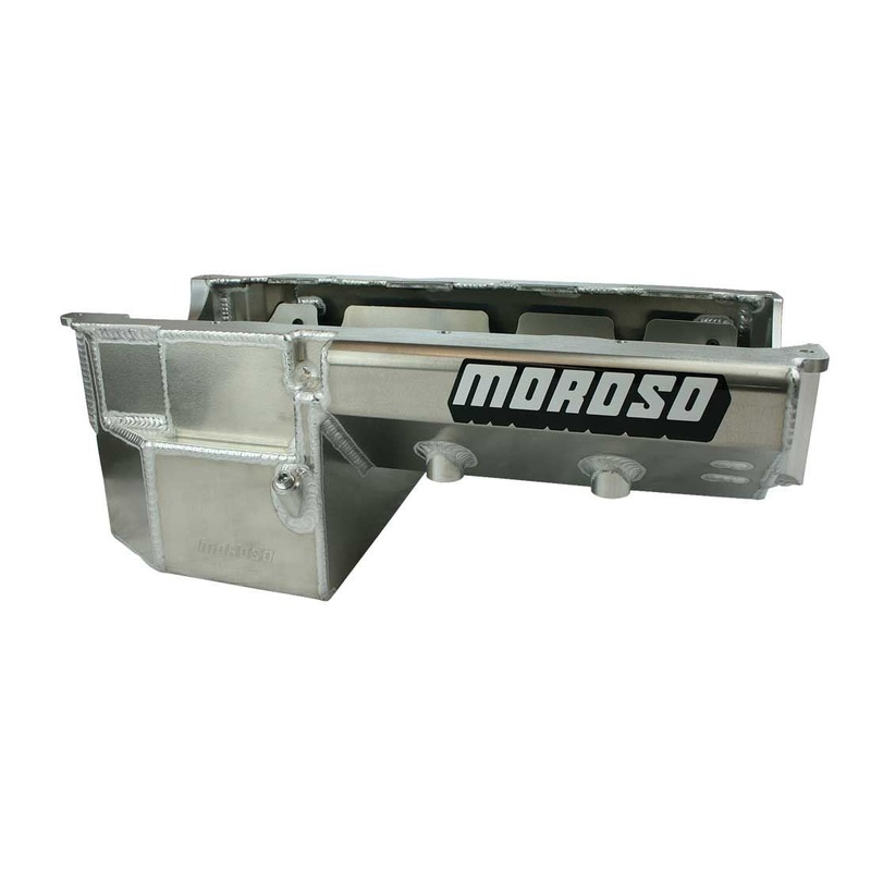 Moroso BBC Gen VI Oil Pan w/Dual Power Kick Outs