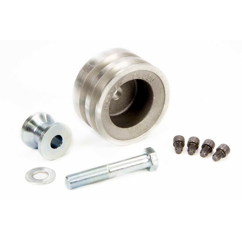 Moroso Dbl Groove Crank Pulley